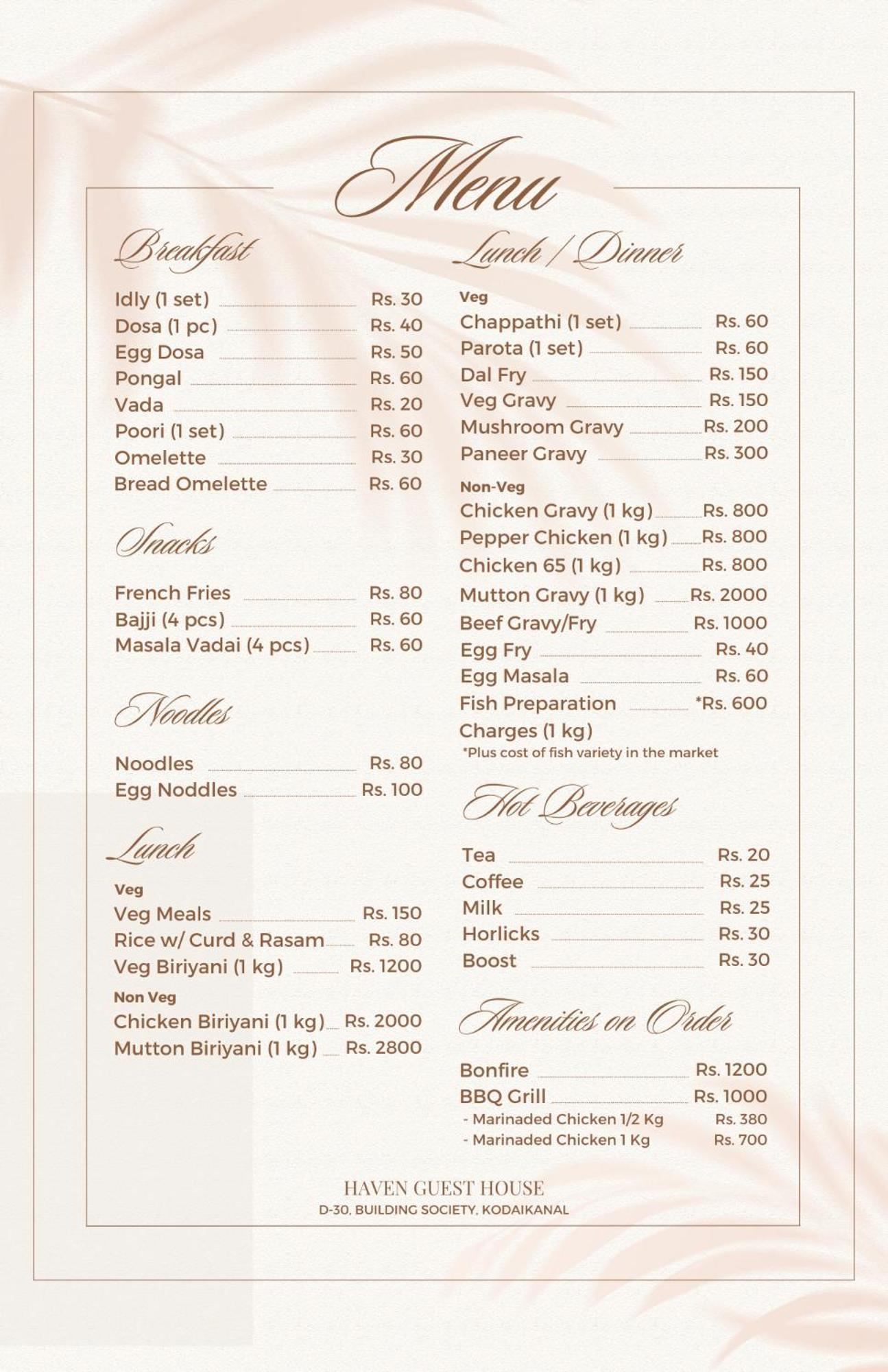 Haven Guest House Tamilnadu - Tamilnadu - Kodaikanal Extérieur photo